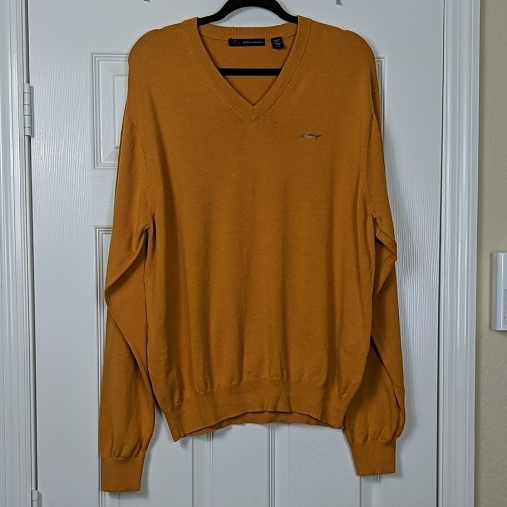Men's Greg Norman V-neck Sweater